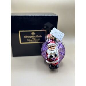 Christopher Radko 1997 Merry Travels‎ Christmas Ornament With Box